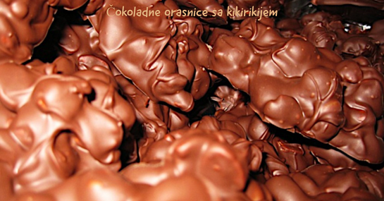 Čokoladne orasnice sa kikirikijem
