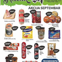 Diskont Mačak, Konzum i Solid akcija za septembar 2025