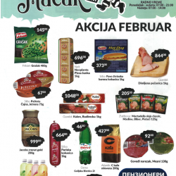 Diskont Mačak, Konzum i Solid akcija za februar 2026