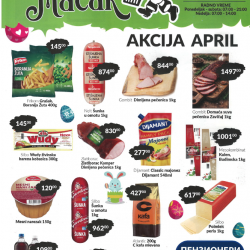 Diskont Mačak, Konzum i Solid akcija za april 2026