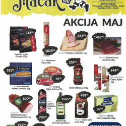 Diskont Mačak, Konzum i Solid akcija za maj 2026