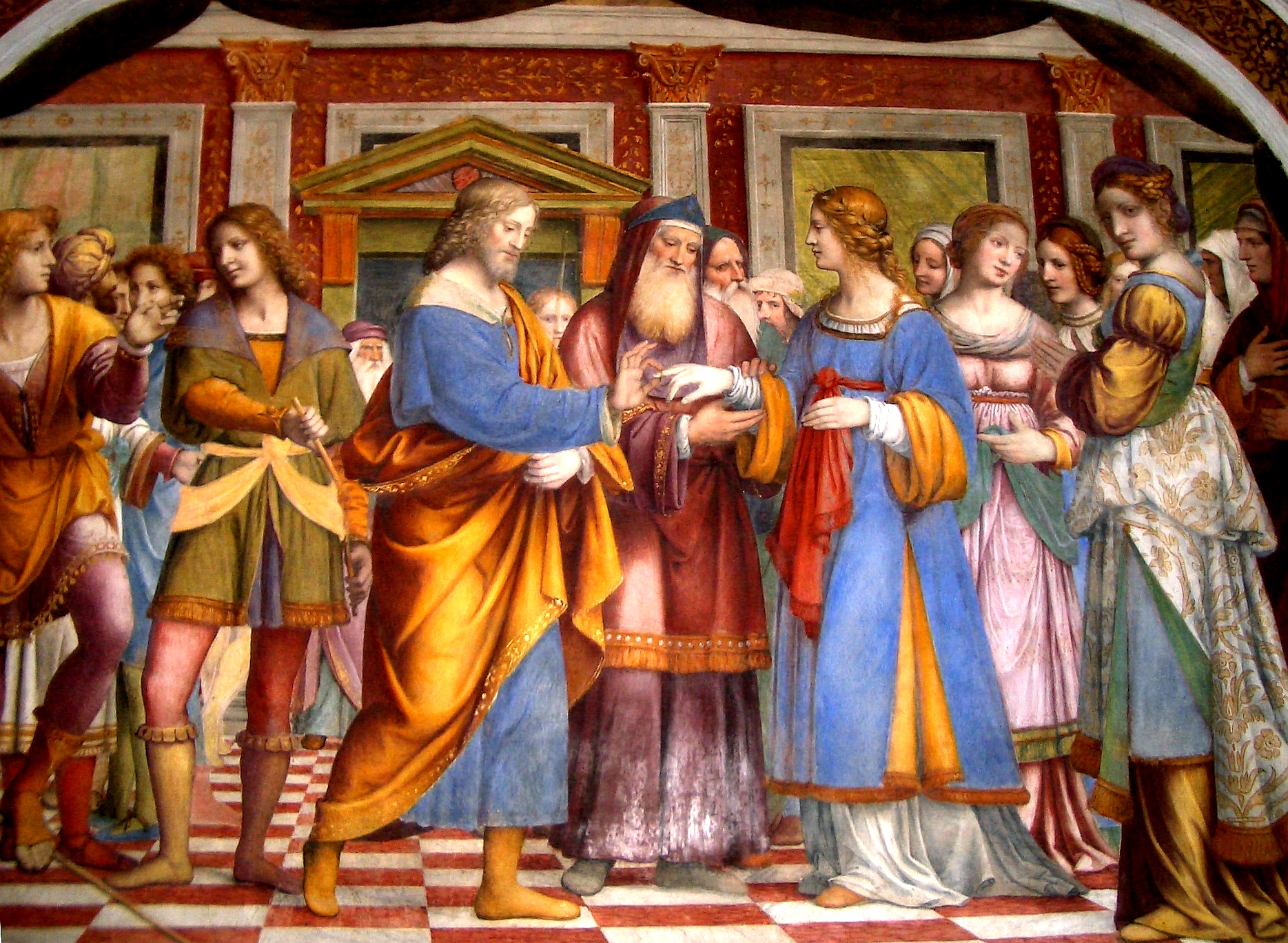 Bernardino_Luini_Sposalizio-Vergine_Saronno_wikipedia