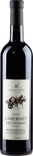 Vinarija Jungić crveno vino Cabernet Sauvignon barrique, red wine
