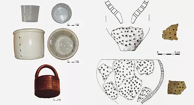 fragmenti neolitskog djevdjira kujavija poljska
