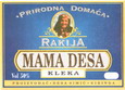 Prirodna domaća rakija Mama Desa Kleka
