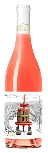 suvo_roze_vino_pagan_rose_vinarija_tri_medje_i_oblak